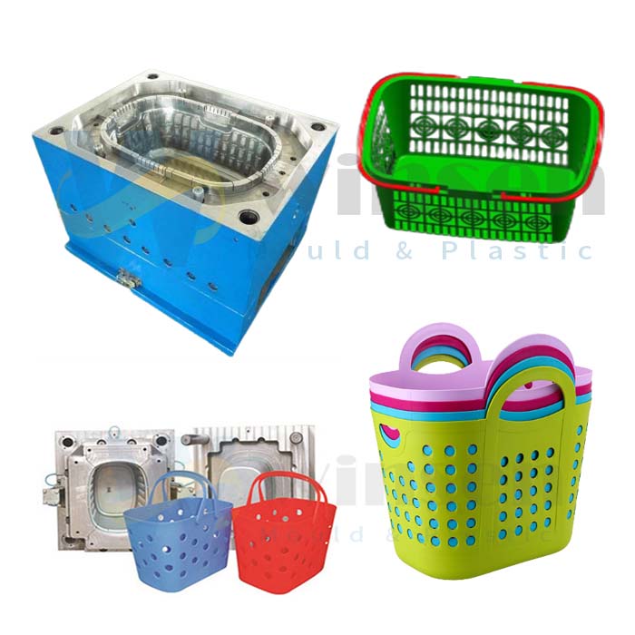 Basket Mould plastic injection vegetable and fruit basket mold-1