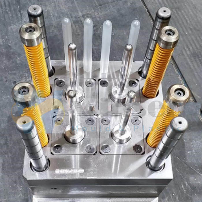 Disposable virus sampling tube mould