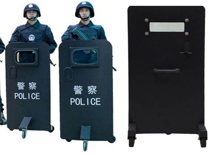 Wheeled Bulletproof Shield Mould 1