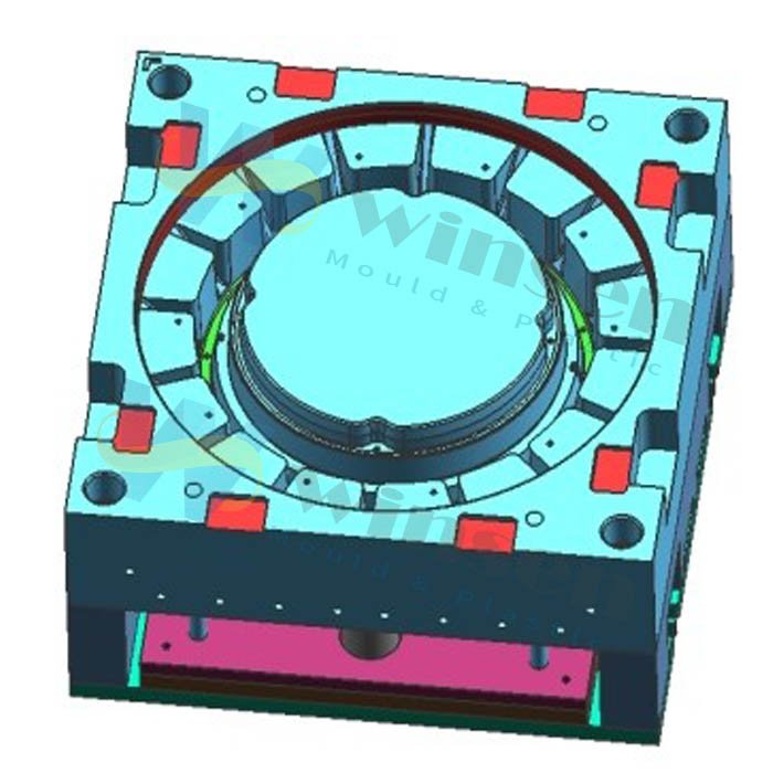 SMC Manhole Cover Mold Telecom Cover Mould 1