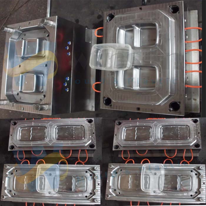 Lunch Box Mould Plastic Injection Food Box Mold 2
