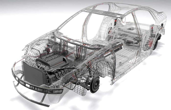 LFT (Long Fiber Reinforced Thermoplastics) Mold